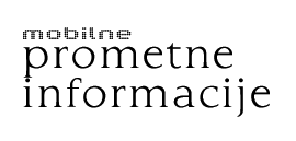 mobilne prometne informacije